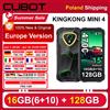Cubot [Spedizione dalla Polonia] Cubot KingKong Mini 4 6GB+128GB Smartphone Robusto Compatto Display 4.7 Pollici 90Hz 4700mAh NFC 48MP Android 15