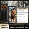 IIIF150 Air3 Smartphone Robusto 12GB 512GB Telefono Cellulare Android 14 Fotocamera 100MP Dynamic Island Ultra Sottile Robusto Ricarica Rapida 30W