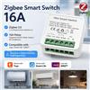 Gleco Modulo Interruttore Intelligente Mini Zigbee 3.0 16A DIY 1/2CH Tuya Smart Home Relè Automazione per Smart Life Alexa Google Home