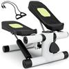 FANTASK Up Down Swing Stepper Mini Stepper con fasce di resistenza, Home Trainer con resistenza regolabile e display LCD, Stepper Portable per casa e ufficio