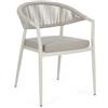 Bizzotto Sedia con braccioli Millor Wall