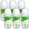 Fa Confezione da 6 pezzi Fa Fa LIMONES DEL CARIBE Roll On Deorroller 6 x 50 ml