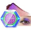 Charmacy Milano CHARMACY Ombretto Multichrome Glitter, Ombretto Scintillante con Pigmentazione Intensa, Ombretto Duochrome Illuminante Brillante, Ombretto Glitter Metallico con Finiture Multi-Riflettenti #02