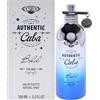 Cuba Paris Authentic Bold Man, fragranza in eau de toilette per l'uso quotidiano, adatta come profumo quotidiano, flacone da 100 ml indicato per essere utilizzato con continuità durante tutto l'anno a