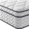 Vesgantti Materasso H3 a 7 zone, altezza 30 cm, 100 x 200 cm, materasso a molle insacchettate, materasso ortopedico medio, in schiuma fredda, certificato Öko-Tex