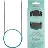 KnitPro Mindful-Ferri da Maglia circolari, 2,00 mm, 80 cm, Blu-Verde