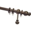 Gardinia Set con Bastone per Tende "Lugano Classic", Set Completo incl. Materiale di Fissaggio