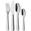 WMF Set posate bimbo incise, 4 pezzi, posate acciaio inox 18/10