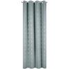 Eurofirany Tende oscuranti oscuranti con Motivo a 8 Occhielli, Eleganti e Lisce, in Tinta Unita, morbide, per Soggiorno, Camera da Letto, Salotto, Colore: Argento e Argento, 135 x 250 cm