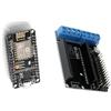 TECNOULAB 1 pezzi Scheda di sviluppo NodeMCU + 1 pezzi kit scheda di azionamento motore ESP-12E per auto robot intelligente