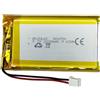 HXJNLDC Batteria ricaricabile ai polimeri di litio DC 3,7 V 2600 mAh 903759 Adatta per sostituire le batterie a doppio filo integrate nei dispositivi elettronici da 3,7-5 V e nelle luci a LED
