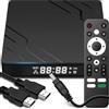 Retoo TV Box Android 13 Smart 4K Bluetooth 5.0 2GB 16GB Soporta TV HDMI Dual Band WiFi Telecomando Formati video Avi Rm Rmvb Ts Vob Mkv Mov ISO wmv asf flv dat mpg mpeg Mp4 Nero