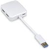 Raspberry Pi® SC1636 4 Port USB 3.0-Hub Bianco