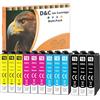 D&C Cartucce 16XL Compatibili con Epson 16 XL per Epson WorkForce WF-2630WF WF-2630 WF-2760 WF-2660 WF-2510 WF-2650 WF-2540 WF-2530 WF-2750 WF-2520 WF-2010 (Confezione da 12)