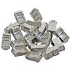 VulTech SN21404 50 Connettori RJ45 Cat.5e FTP Schermati, Plug di Rete con Rivestimento in Metallo Anti-Interferenza, Terminali Lan per Cavo Ethernet Schermato, Ideale per Installazioni Professionali
