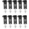 VGOL 10PCS CPU Dissipatore di Calore Ventola di Montaggio Pin Plastica Clip di Fissaggio Compatibile con Intel Socket LGA 775 CPU Dissipatore di Calore Ventola di Raffreddamento