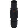 HangTon Black 0B FGG 302 - Cavo circolare maschio a 2 pin, compatibile con Lemo (2 pin, nero FGG)