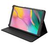Samsung Galaxy Tab A 8 pollici Custodia a libro ufficiale Samsung per tablet Galaxy Tab A (8 pollici, 2019), supporto pieghevole con 2 angoli di visualizzazione, colore: nero