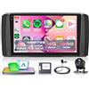 Rimoody 4G+128G Wireless Carplay Android Autoradio per Mercedes Benz R Klasse W251 R280 R300 R320 R350 R63 2005-2017 9 Pollici Incell Schermo Autoradio Android Auto GPS Navi WiFi Bluetooth FM/RDS EQ/USB/SWC