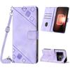 Mo-Beauty Custodia per Realme GT Neo 3T 5G/GT Neo 2 5G/GT2 5G, PU Pelle Portafoglio Flip Custodia a tracolla [Supporto] [Scomparto per carte] [Chiusura Magnetica] Cover per Realme GT Neo 3T 5G - Viola
