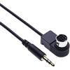 Keple Ingresso AUX Cavo Adattatore Autoradio Alpine AUX Jack da 3.5 mm Compatibile con Alpine/JVC stereo CDA 7998R, 9535R, 9830R, 9831R, 9833R, 9847R, 9851R, 9853R, 9855R, 9812RB, 9854R