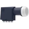 Inverto Quattro Premium LNB IDLP-QTL413-PREMU-OPN 40 mm, Full HD, 4K, con filtro LTE (Quattro (IDLP-QTL413-PREMU-OPN))