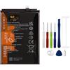 Swark Batteria di ricambio HB416492EFW, 3900 mAh, compatibile con Honor X8 TFY-LX1, TFY-LX2, TFY-LX3/Honor X9, batteria di ricambio con set di attrezzi