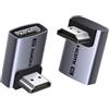 UGREEN Adattatore HDMI 2.1 8K Gradi 90 e 270 2 Pezzi 8K 60Hz 4K 240Hz Bidirezionale Adattatore HDMI Maschio Femmina 48Gbps eARC HDR Alluminio Compatibile con PC HDTV Proiettore Monitor PS5 4 Xbox