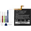 Vvsialeek Batteria di ricambio CAT S60, compatibile con C-at S60 con toolkit