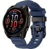 DMVEIMAL Quickfit Cinturino per Garmin Fenix 8/Fenix 6 7 5 E/5 Plus/6 7 Pro/Fenix 7X/6X/5X/5X Plus/6X Pro Uomo,Silicone Sportivo Cinturino per Garmin Fenix 3/Forerunner 965/955/945/935/Instinct 2