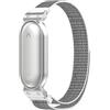 GIOPUEY Cinturini Compatibile con PLAUD Notepin Ai, Cinturino in Morbido Nylon Intrecciato [Unisex] [Traspirante] - Grey