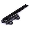 OAREA Tactical Base Elevata a Slitti Piatti 143mm con 14 Slot per Montaggio su Binari Picatinny/Weaver da 20mm per Caccia