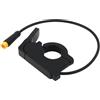 YINETTECH - Acceleratore a pollice per bici elettrica M8 impermeabile, con spina maschio a 3 pin, compatibile con Bodywel E Bike, 24 cm