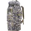 Lizbin 100L Campeggio Trekking Zaino, tattico militare dello zaino Molle zaino, Resistente all'acqua Trekking zainetto, regolabile Borse sportive (camouflage)