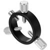 PATIKIL Anelli Guida Regolabili Diametro 42mm, Anelli Guida in Metallo per Telescopio,