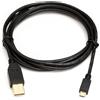 SvediTec Cavo USB per Sony Cybershot DSC-WX350 fotocamera digitale | cavo dati | placcato oro | lunghezza 2 m