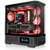 Thermaltake Case Thermaltake View 370 TG Midi-tower ATX mATX ARGB Nero [CA-11N-00M1WN-00]