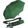 iX-brella Ombrello tascabile XXL con borsa a tracolla, verde scuro, 115 cm