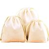 Duories 6 Sacchetti in velluto per gioielli, piccoli sacchetti di tessuto con cordoncino, sacchetti regalo in velluto in tessuto da riempire per gioielli, matrimonio, Natale, compleanno, regalo per feste, 20