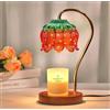 Funistree Lampada per candele Funistree, Lampada per riscaldare le candele, Regali per donne, Lampada elettrica profumata con timer e dimmer, Decorazione per scaldacera, Regalo di compleanno per mamma e amica