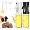 Dachiy 2 Pezzi Spruzzino Olio Per Friggitrice Aria, 200ml Spray Olio Cucina Antigoccia, Oliera Di Vetro Con Dispenser, Con Spazzole E Imbuto, Accessori Friggitrice Senza Olio