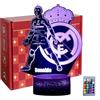 INTUPGD Regalo de Calcio per Bambini, 16 Cambia colore Touch Switch Decorazione Lampade Per comodino Bambini cameretta