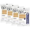 Horeca Candles - 200 Lumini Tealight Premium - Durata di Combustione oltre 8 ore - Set da 200 Pezzi Tè Luci - Candele Bianche - Non profumate