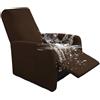 Highdi Copripoltrona Relax Reclinabile 1 Posto, Elasticizzata Universale Fodere per Poltrona Relax con 1 Tasche, Copridivano Reclinabile Elettrica Antigraffio Anti-Animali