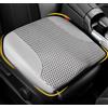 Lofty Aim Cuscino per seggiolino Auto, Comodo Cuscino in Memory Foam per Guida, Sollievo dal Dolore alla Schiena da Sciatica, Cuscino per Auto, Camion, Ufficio, Sedia a rotelle, Grigio