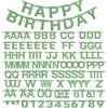 Easy Joy DIY Garland Banner 146 Lettere Verde Garland Banner Lettere Girlande Lettere Girlande per Festa Decorazione Benvenuto a Casa Buon Compleanno Felice Matrimonio