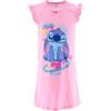 Disney Stitch - Camicia da notte per bambini, Colore: rosa., 98