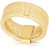 Gioielleria Lucchese Oro Anello Elastico Donna Oro Giallo GL101765