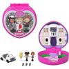 Polly Pocket Mattel Polly Pocket x Clueless - Cofanetto da collezione, set con 3 micro bambole Cher, Dionne e Tai e 5 accessori a tema, macchinina inclusa, giocattolo per bambini, 4+ anni, JCC21