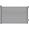 PawHut Barriera di Sicurezza Retrattile Estendibile per Cani, Scale e Porte, 149x9x93 cm, Grigio | Aosom Italy